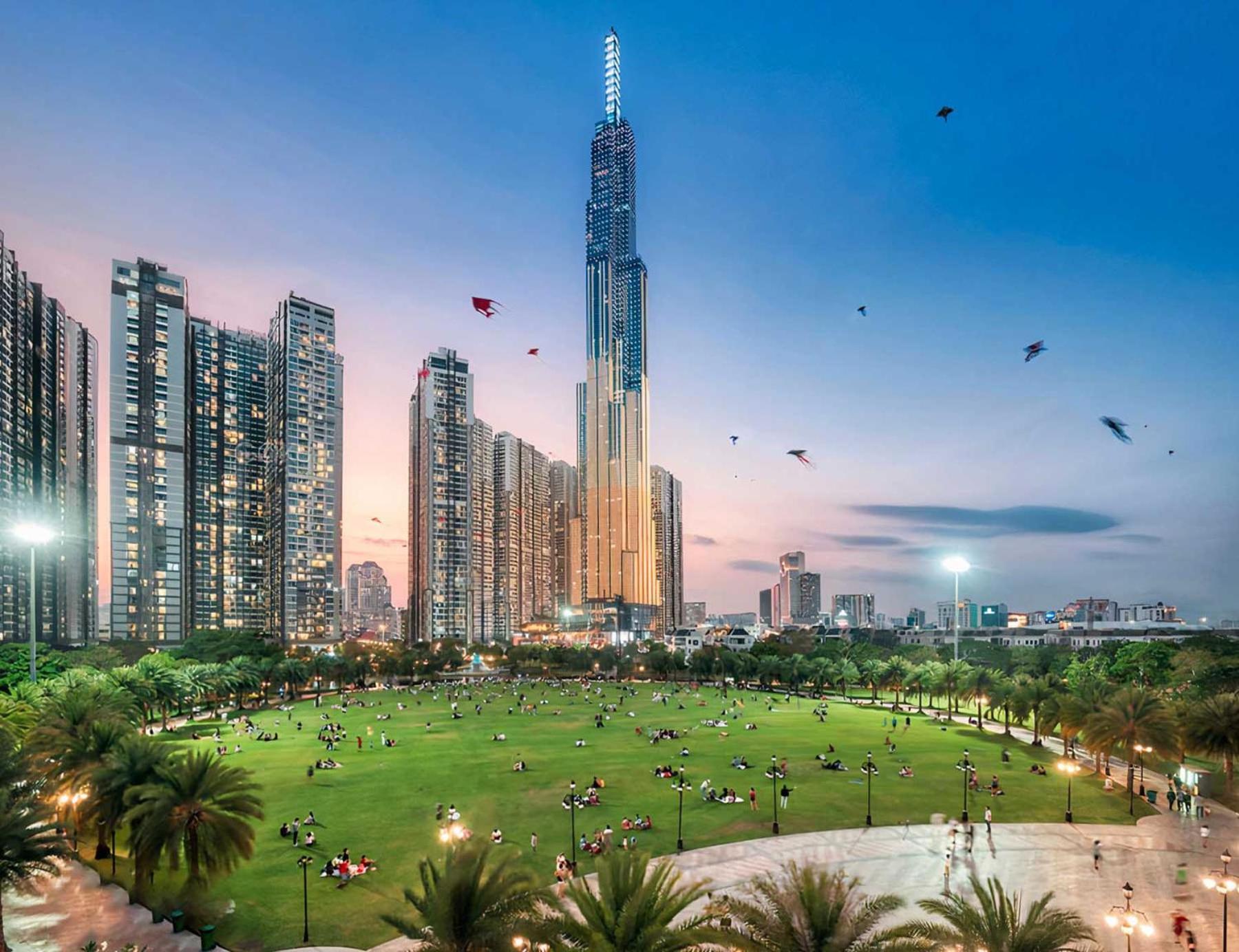 Luxury Apartment At Vinhomes Central Park مدينة هوشي منه المظهر الخارجي الصورة